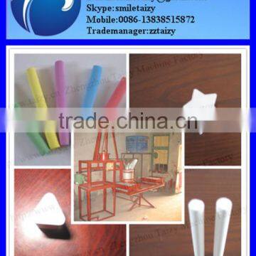 Chalk processing line machine for colorful chalks