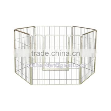 High quality metal pet pen 1m tall galvanized steel dog enclosure