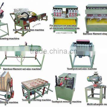 Easy to Operate Bamboo Toothpick Forming Line 0086-15238032864