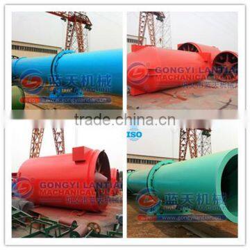 Professional manufacturer high efficiency sawdust rotary drum drying equipment