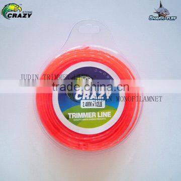 2.4mm/0.095" 1/2LB Blister Donut Twist Trimmer Line