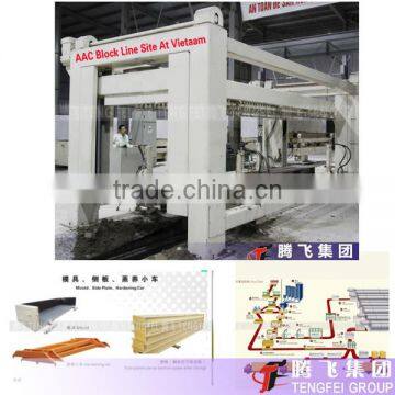150,000m3 aac plant /autoclaved aerated concrete aac plant -Air roll-over craft