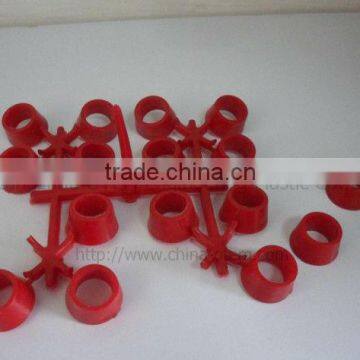 Soft tough TPU plastic red injection gasket