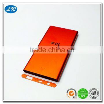Aluminum housing with good quality anodized for 20000mAh power bank