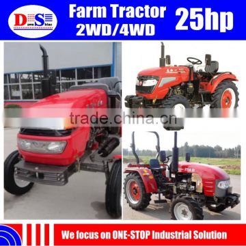 4x4 Mini Tractor 25 hp GT254 Mini Tractor Price 25hp Farm Tractor for Sale