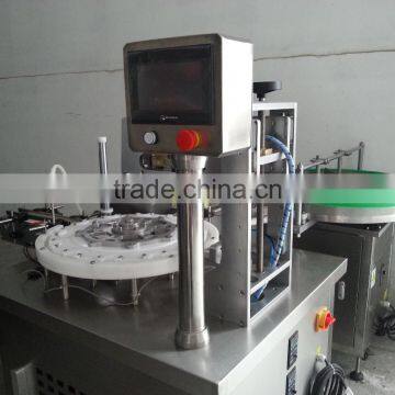 high quality plastic soda bottle cap machine, foam soap bottle capping machine, capper for mineral water bottle