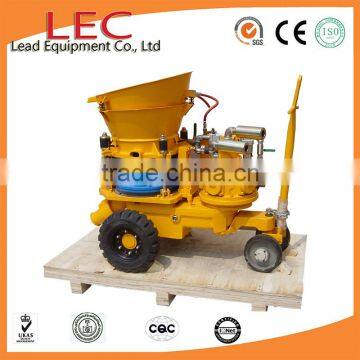 dry-mix durable shotcrete gunite machine for concrete repairing