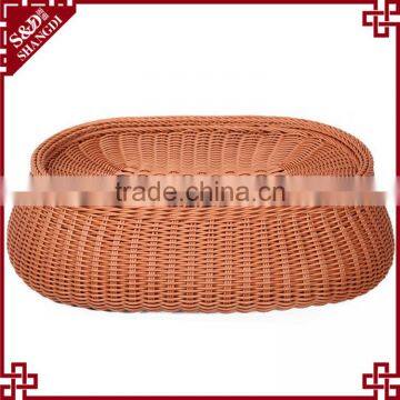 Cat Pet Supply Wholesale Arbitrarily Curved Soft Wicker Cat Bed photo-4