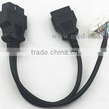 J1962M to 2 J1962F, Y Cable Splitter 1ft photo-2