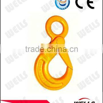 12.5ton G80 Eye Self Locking Safety Hook