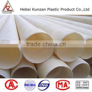 Upvc Large Corrugated Plastic Drainage Pipe Underground Drainage Pipe photo-5