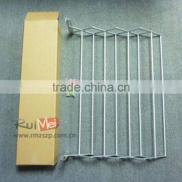 Solid Metal Folding Towel Display Rack photo-5