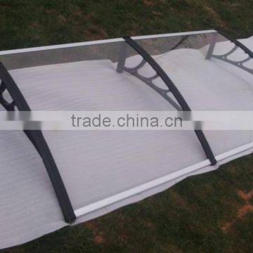 patio door window awning canopy clear polycarbonate sun shelter cover