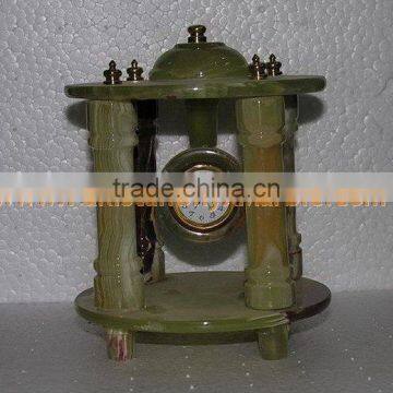 PAKISTAN FACTORY MADE EXPORT QUALITY CLOCKS ONYX MARBLE HANDICRAFTS photo-5