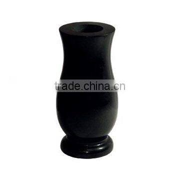 shanxi black granite flower pot