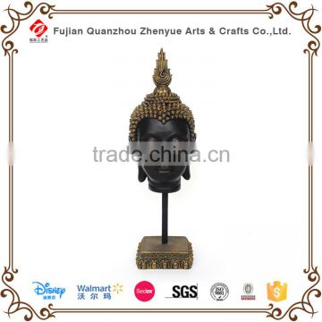 Handmade resin buddha head statue