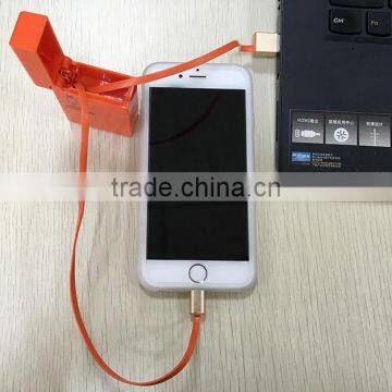 New Products 2016 Retractable Lighter Shape Fast USB Charger Cable in Mobile Phone