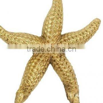 star shape gold hanger , wall decorative item