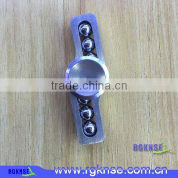 RNKNSE Wholesale Plastic Hand Spinner Toy Fashion 2 Caps Fidget Spinner 608 Bearing EDC Wind Spinner With 6 Steel Balls photo-5