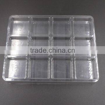 Environment food grade PET blister tray for chocolate candy