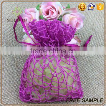 Sheer Organza Mesh Flower Bag for Cut Flowers photo-4