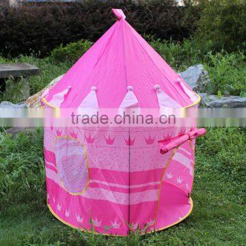 Pink Princess Tent With Sleeping Bag Girl Play Tent Set photo-2