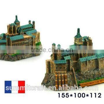 Mont Saint Michel france souvenir miniature building model