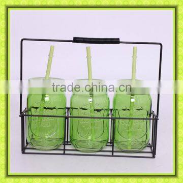 2016 Latest New Style Glass Mason Jar With Handle photo-4