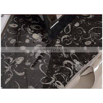 Modern Console Table Made of Stainless Steel and Marble photo-5