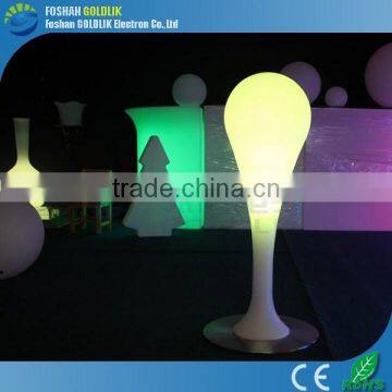 GLACS Control RGB Color LED Luminous Landscape Decoration Water-drop Floor Lamp photo-2