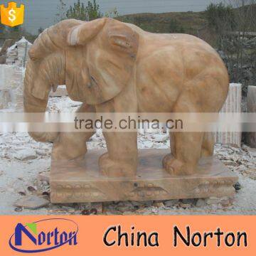 indonesia garden decor marble large elephant statues NTBM-A010X