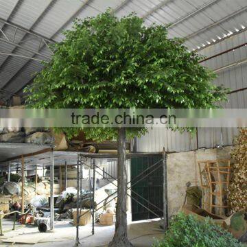 Customized New Design Artificial Ficus Tree Large Outdoor Decorative Banyan Tree photo-4