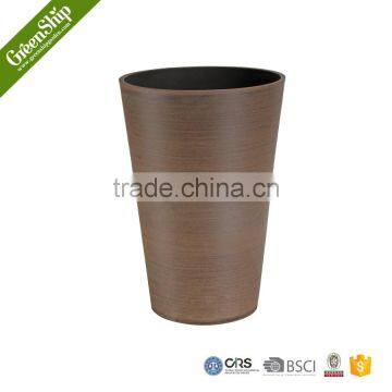 UV Protection Lightweight Plastic Plastic Round Flower Planter photo-3