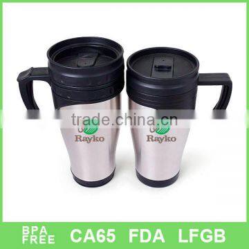 Classical Stainless steel auto mug with handle