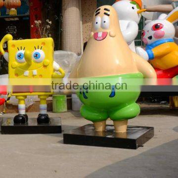 Movie FRP Patrick Star Statue Cartoon photo-2