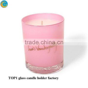 Color Mason Jars Custom Set 3 Laser Cut Glass Candle Holders photo-3