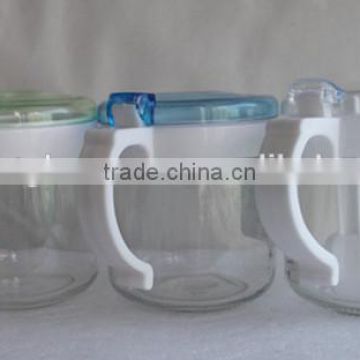 110z 330ml Amazing glass storage jars set