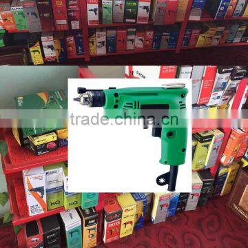 India Hot Sales 6.5mm/10mm 230w Power Portable Mini Manual Hand Drill Machine Small Straight Electric Drill