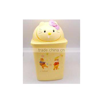 Plastic Waste Bin in cartoon shape