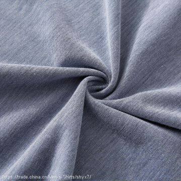 Yixigeluo Middle Aged Men's Thin Short Sleeve T-shirt, Business Straight Cylinder Type Breathable T-shirt photo-5