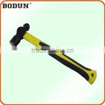 H2031 Good quality TPR handle ball-pein hammer