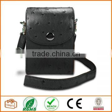 Leather [Deluxe Box] Protective Compact Case with Magnetic Closure and Strap Compatible with Digital Camera Digital Camera