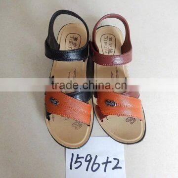 new design cheap leather summer sandal