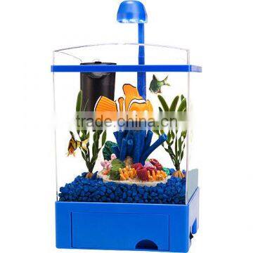 my fish clean tank with LED