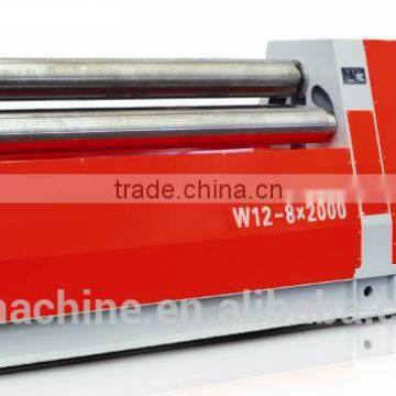 W12 Four-roller Bending machine 8x1500 to 60x3000mm