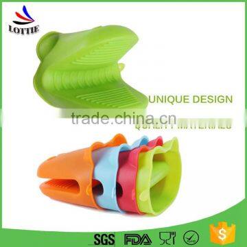 FDA Approved Silicone Mitts Heat Resistant Safety Silicone BBQ Gloves photo-4