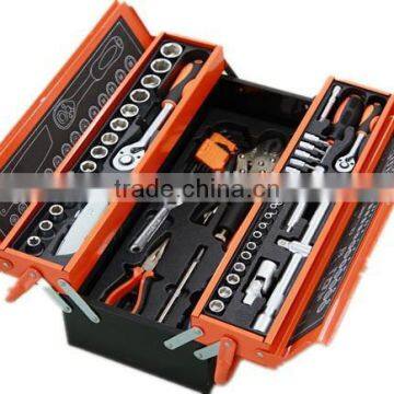 tool set with metal box