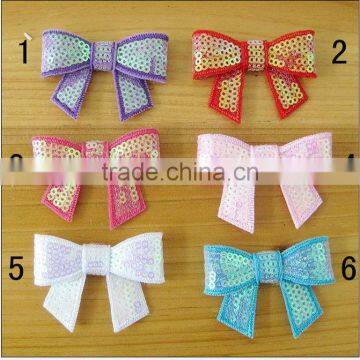 wholesale mini sequin bows for baby hair