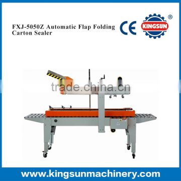 FXJ-5050Z Automatic Flap Folding carton tape sealer, automatic caron sealer