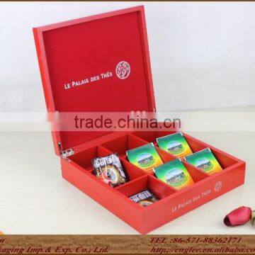 Nature Wood Tea Packaging Wooden Box for Tea Bag photo-2